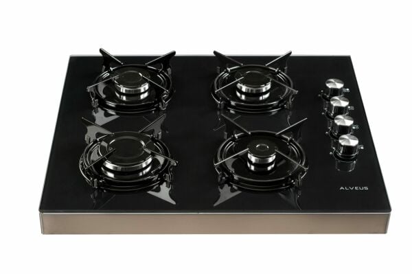 Alveus SGLS 640 Set Üstü Ocak Siyah