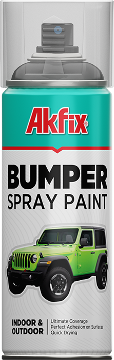 Akfix Oto Tampon Sprey Boya Siyah