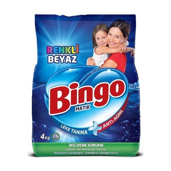 Bingo Matik Knsn Eko Renkli 4kg