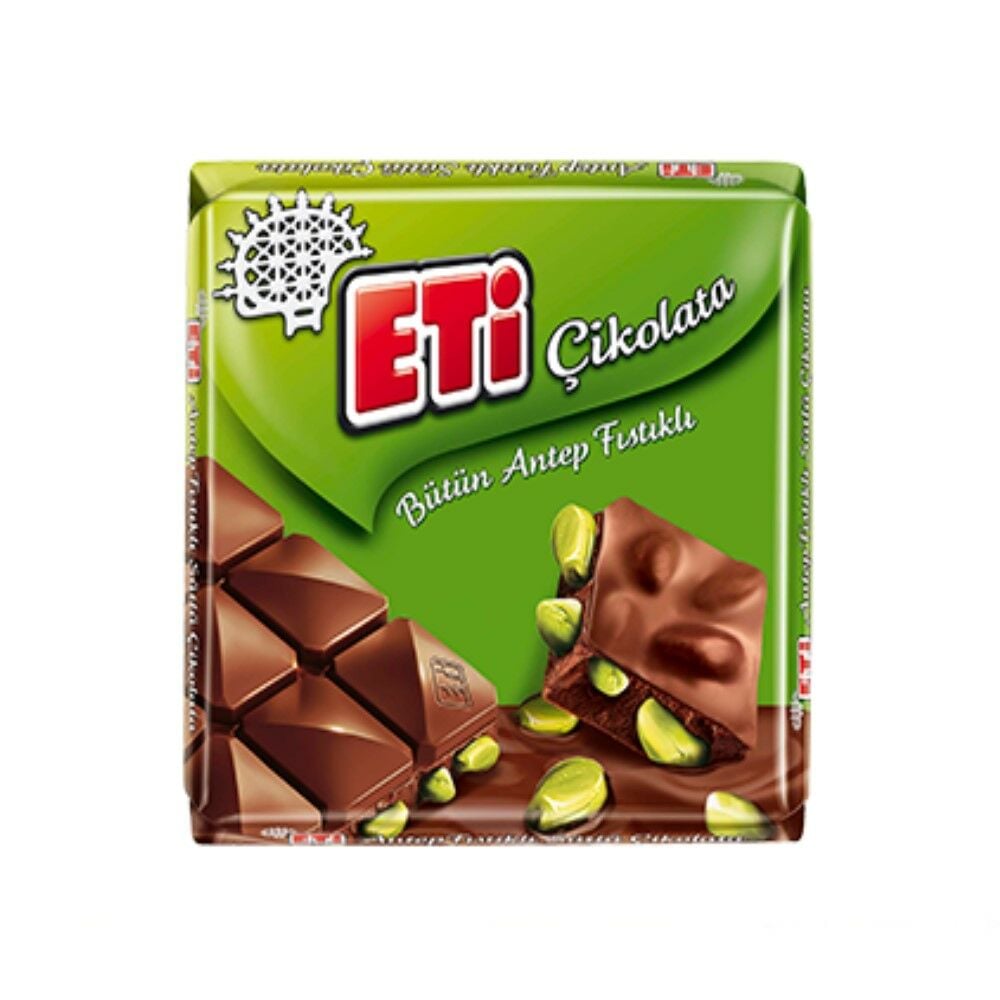 Eti Çikolata Antep Fıstıklı Kare 60gr