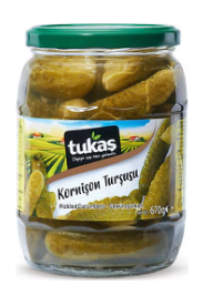 Tukaş Kornişon Turşu 670gr
