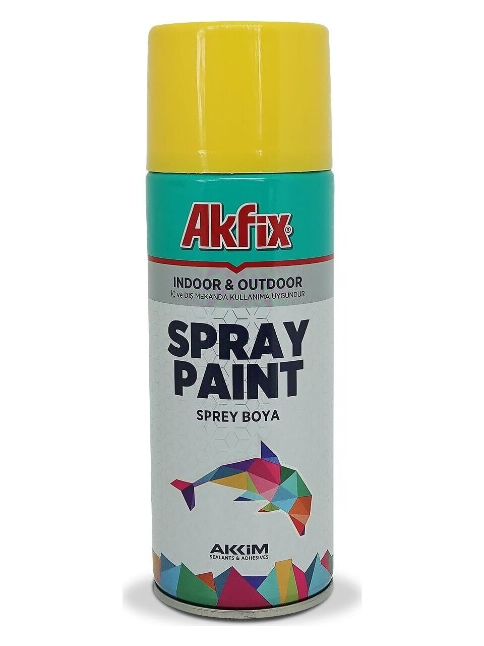 Akfix RAL1003 Parlak Sarı Sprey Boya 400ml
