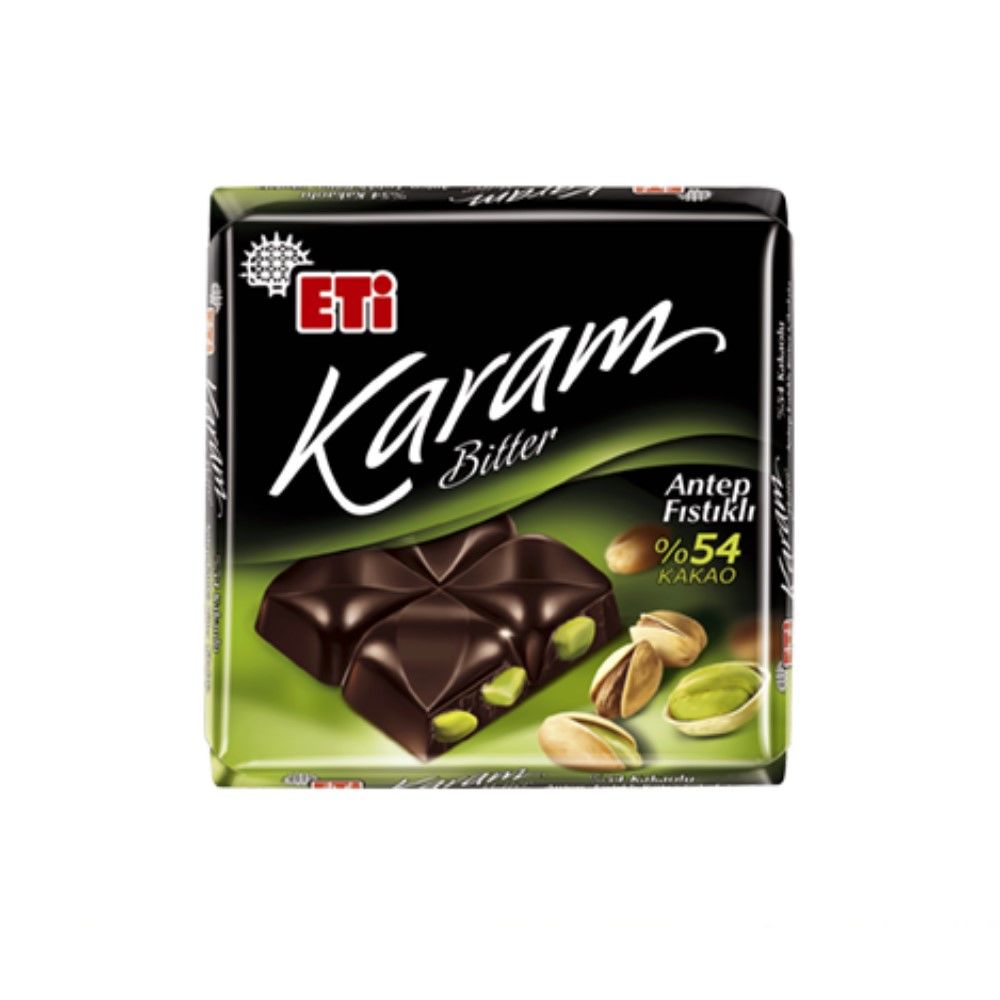 Eti Karam Antep Fıstıklı Kare 60gr