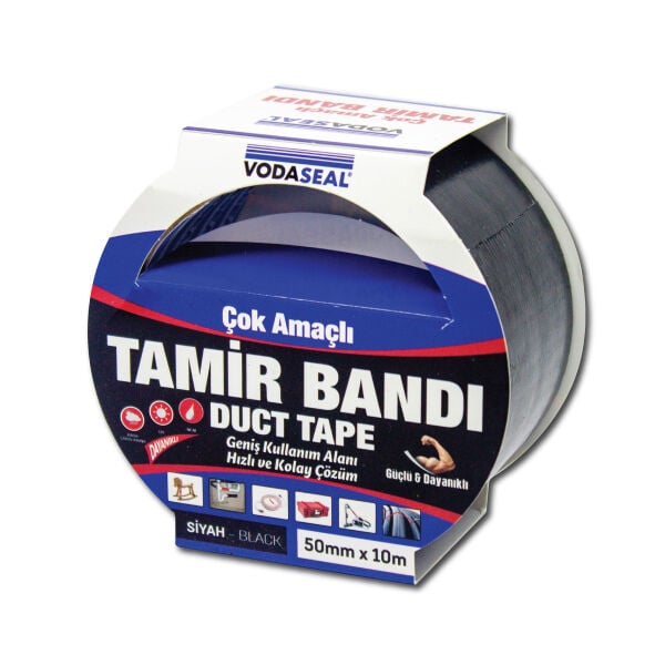 Vodaseal Tamir Bandı 50mmx10mt Siyah