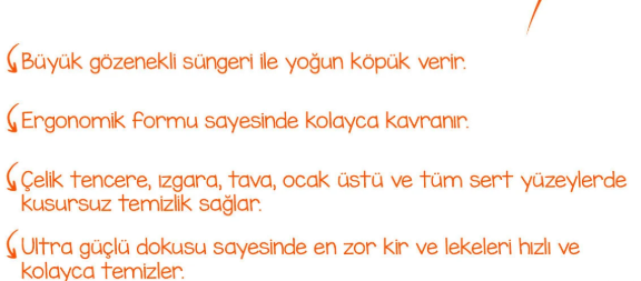 Macromax Mercan Sünger 3 lü