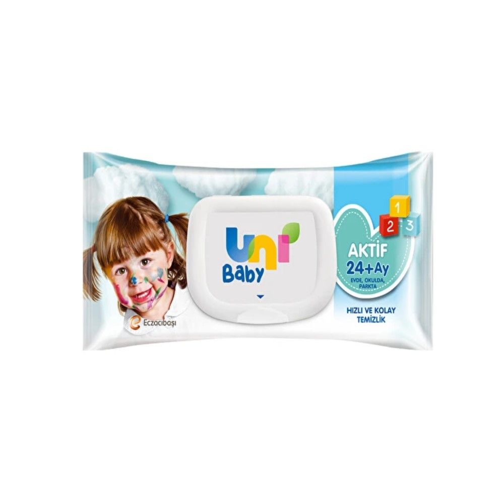 Uni Baby Aktif Islak Mendil 72 li