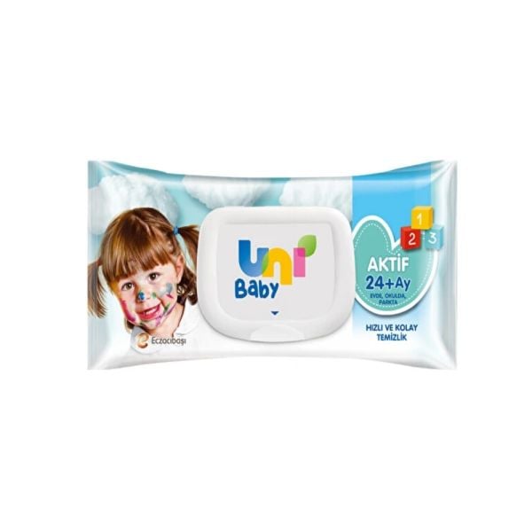 Uni Baby Aktif Islak Mendil 72 li