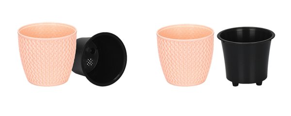 Sarmaşık Saksı Toz Pembe No:3