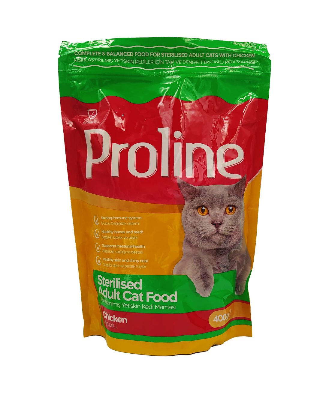 Proline Kedi Maması Kısır Tavuklu 400gr
