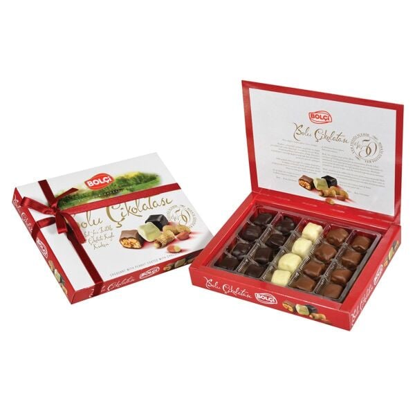 Bolçi Sütlü Yer Fıstıklı Çikolata 160 gr