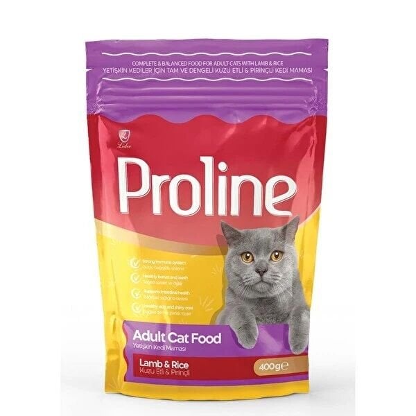 Proline Kedi Maması Kuzu&Pirinç 400gr