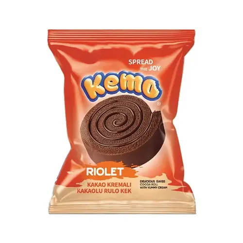 Kemo Kakao Kremalı Rulo Kek 40gr