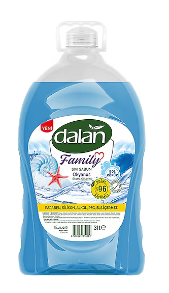 Dalan Family Sıvı Sabun Okyanus 3Lt