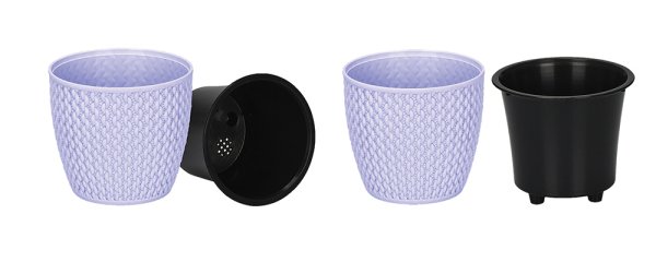 Sarmaşık Saksı Lila No:2