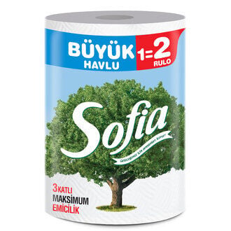 Sofia Havlu Büyük 1=2 Rulo