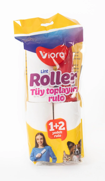 Viora Roller Tüy Toplayıcı Rulo +2 Yedekli