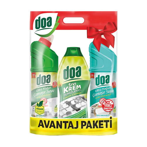 Doa Ultra Çamaşır Suyu Avantaj Paket 3 lü 2250ml