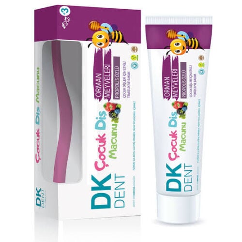 DK Dent Diş Macunu Orman Meyveli+Diş Fırçalı 50ml
