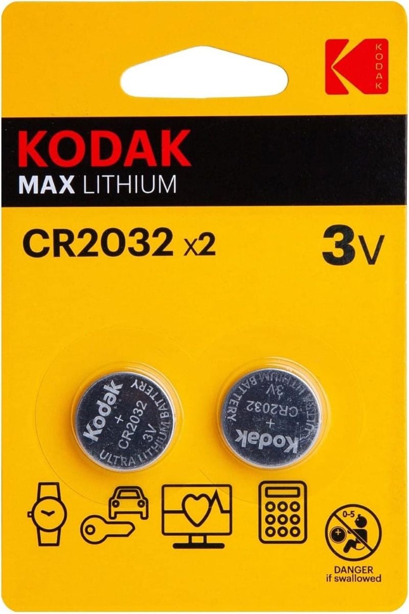 Kodak Xtralife 3v CR2032 Lityum Para Pil 2li