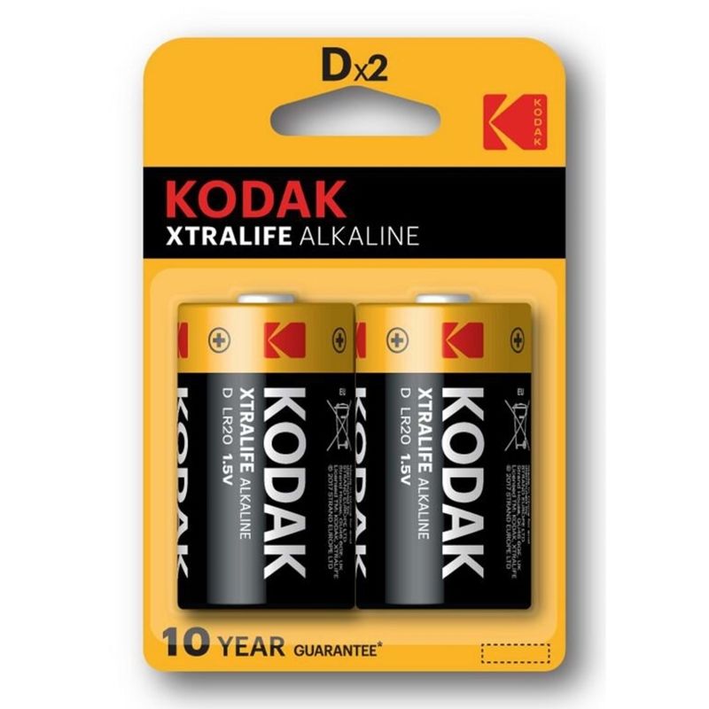 Kodak Xtralife Dx2 Alkaline Büyük Pil 2li
