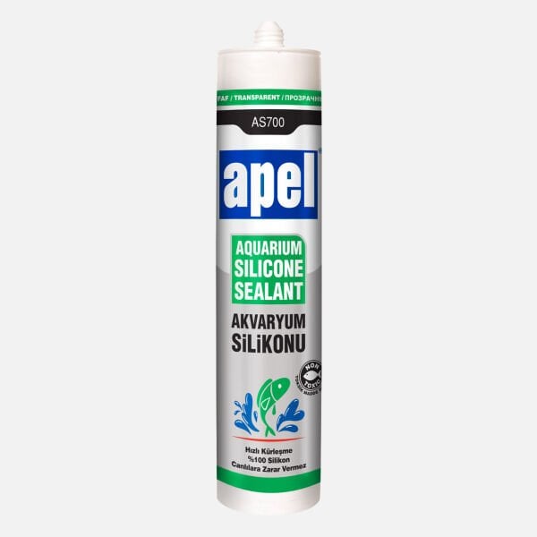 Apel AS700 Akvaryum Silikonu Şeffaf 310ml