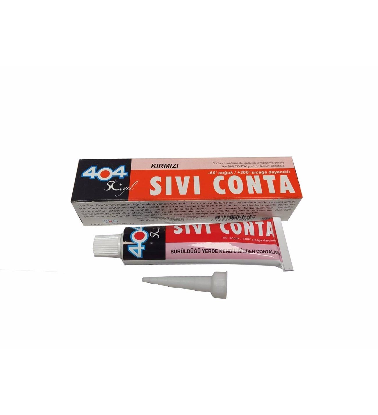 404 Sıvı Conta 45gr Kırmızı