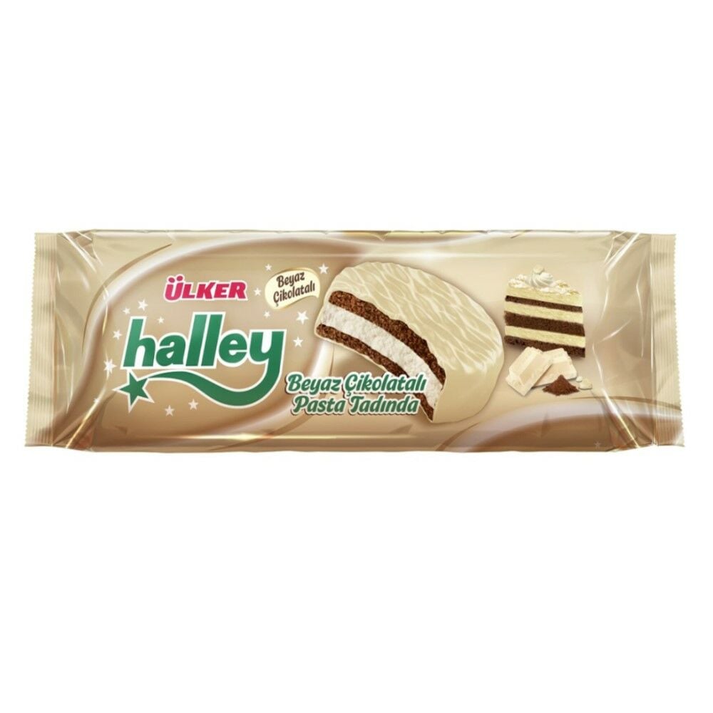Ülker Halley Beyaz Çikolatalı Pasta Tadında 210gr