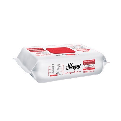 Sleepy Yüzey Temizlik Havlusu Kiraz 100 lü