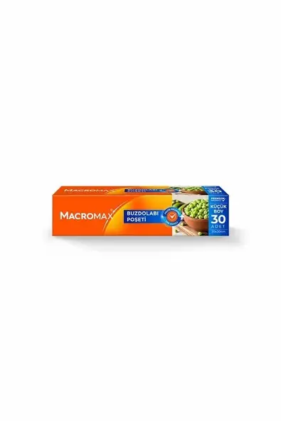 Macromax Buzdolabı Poşeti Küçük Boy 30lu