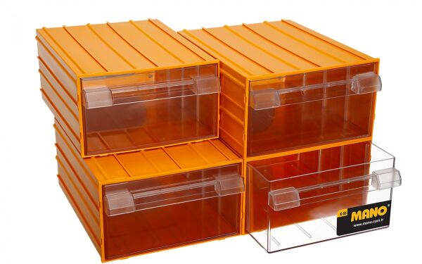 Mano Çekmeceli Kutu K-55 Sarı