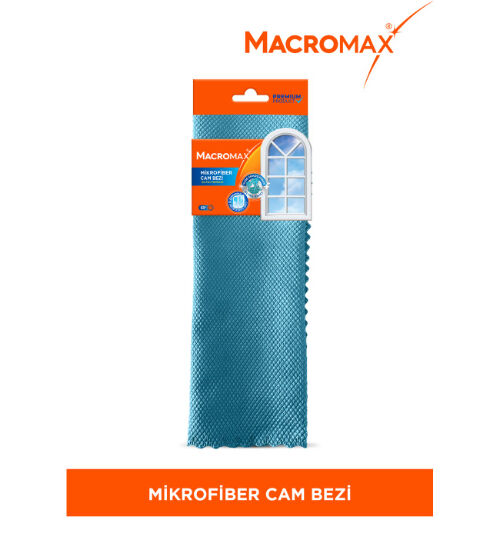 Macromax Tekli Mikrofiber Cam Bezi