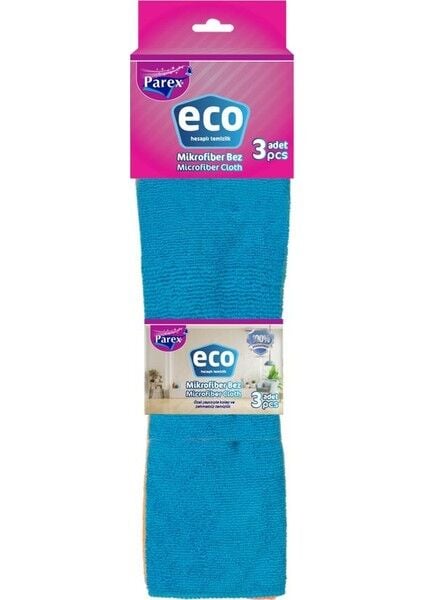Parex Eco 3 lü Mikrofiber Bez
