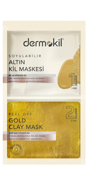 Dermokil Soyulabilir Altın Maske 7,5*2ml