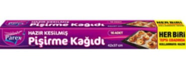 Parex Hazır Kesilmiş Pişirme Kağıdı 16lı