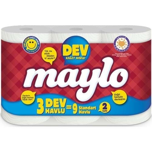 Süper Maylo Havlu 3 lü