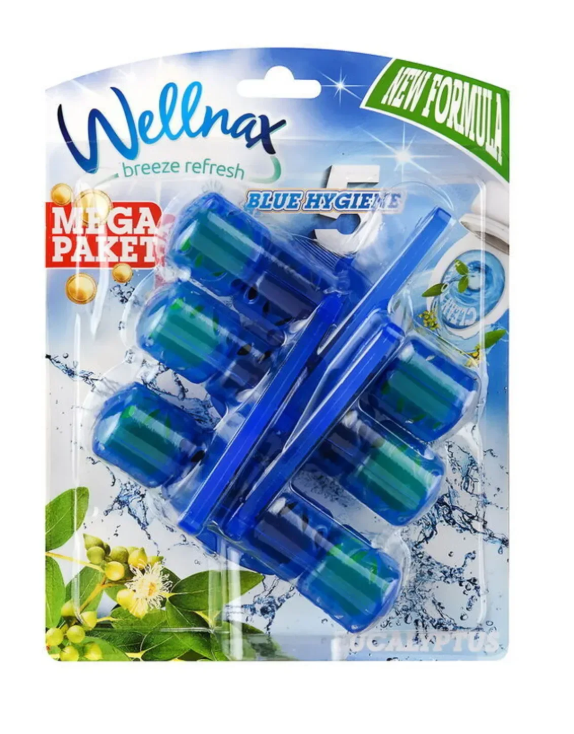 Wellnax Wc Blok Mavi Su Üçlü Okiliptus