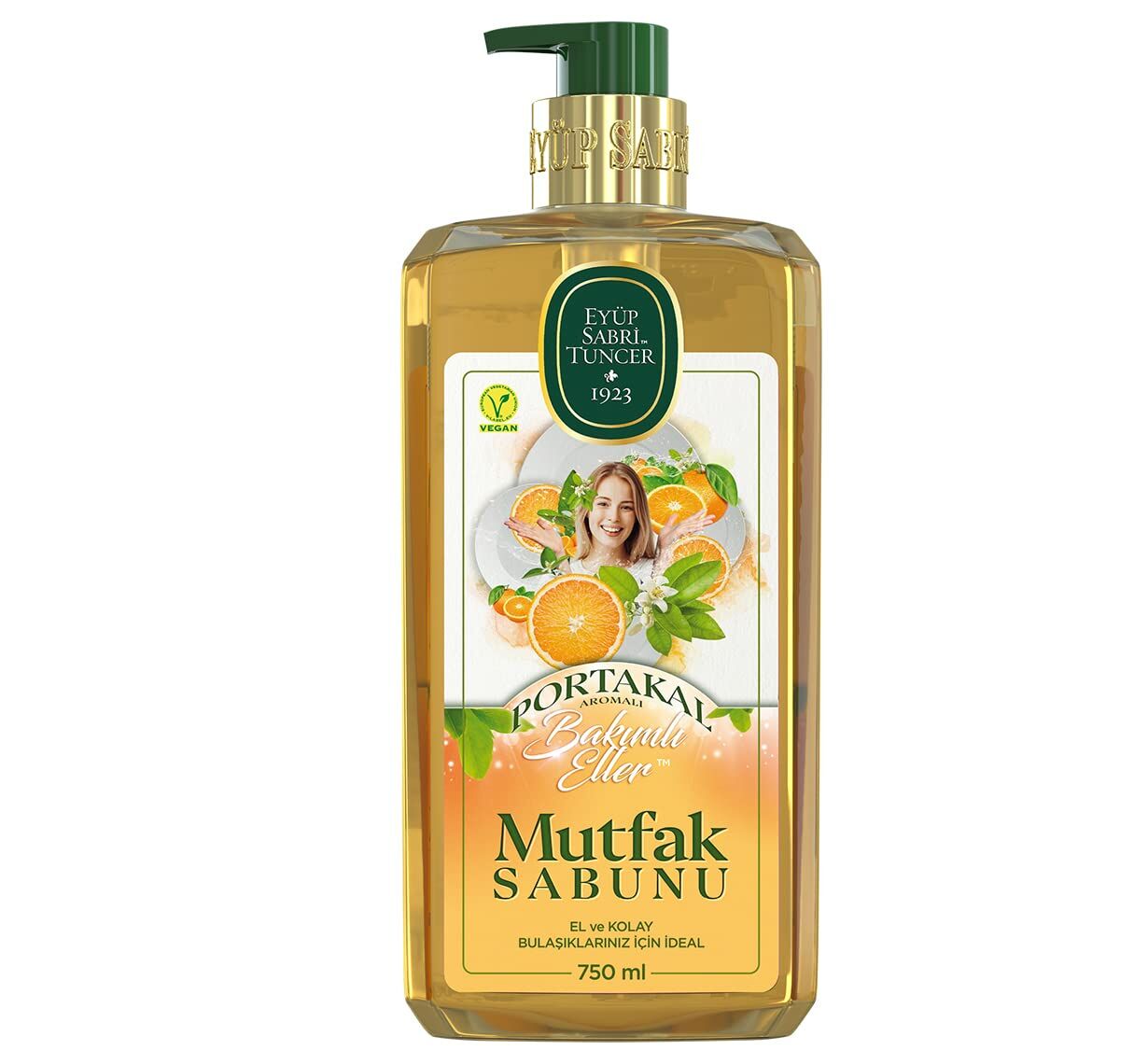 Eyüp Sabri Tuncer Mutfak Sabunu Portakal 750ml