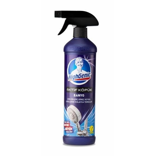 Highgenic Aktif Köpük Banyo Kireç ve Pas Tem.750ml