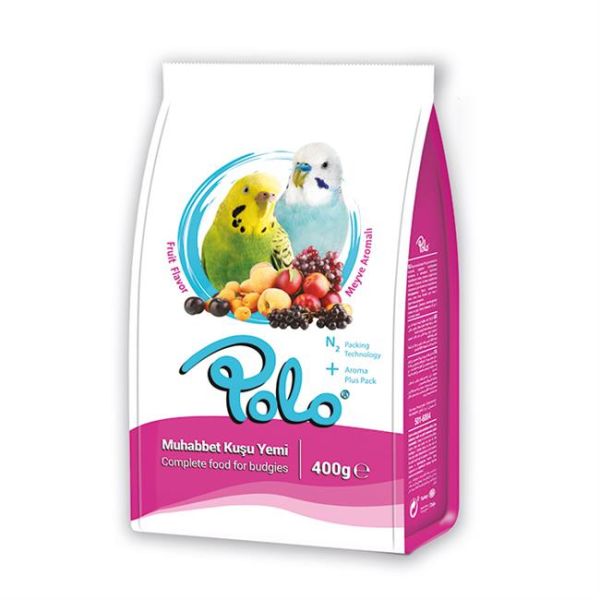 Polo Kuş Yemi Muhabbet Meyve Aromalı 400gr