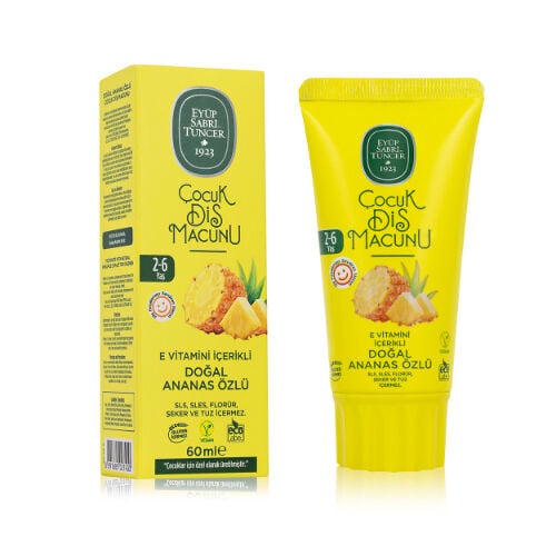 Eyüp Sabri T. Çocuk Diş Macunu Ananas Özlü 60ml