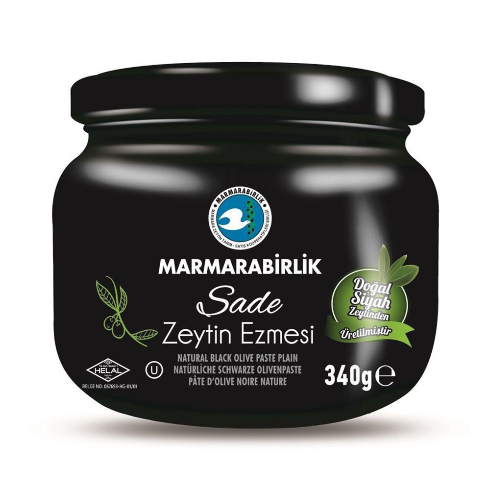 Marmara Birlik Zeytin Ezme Sade 340gr