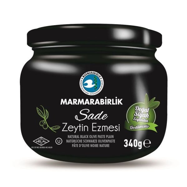 Marmara Birlik Zeytin Ezme Sade 340gr