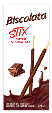 Biscolata Stix Sütlü Çikolatalı 27.5g