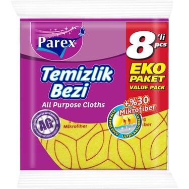 Parex Temizlik Bezi %30 MF 8li Orta