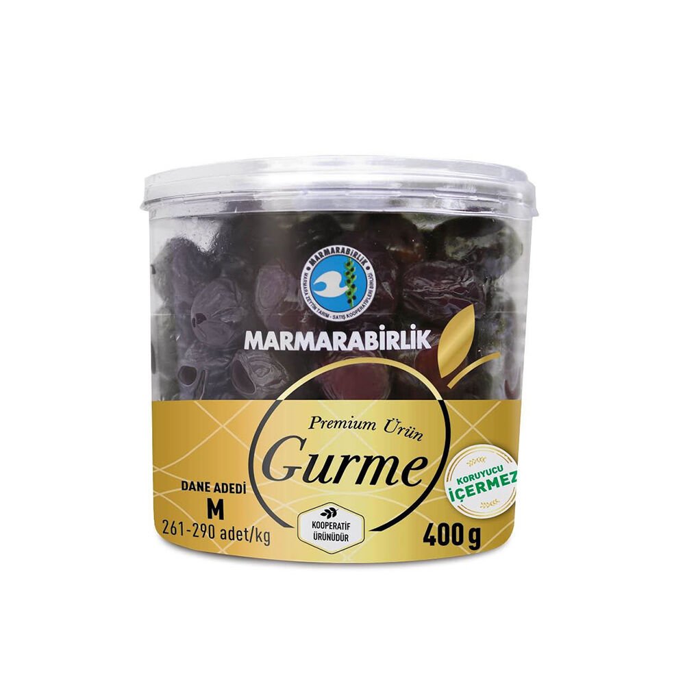 Marmara Birlik Zeytin Gurme Serisi Süper M 400gr