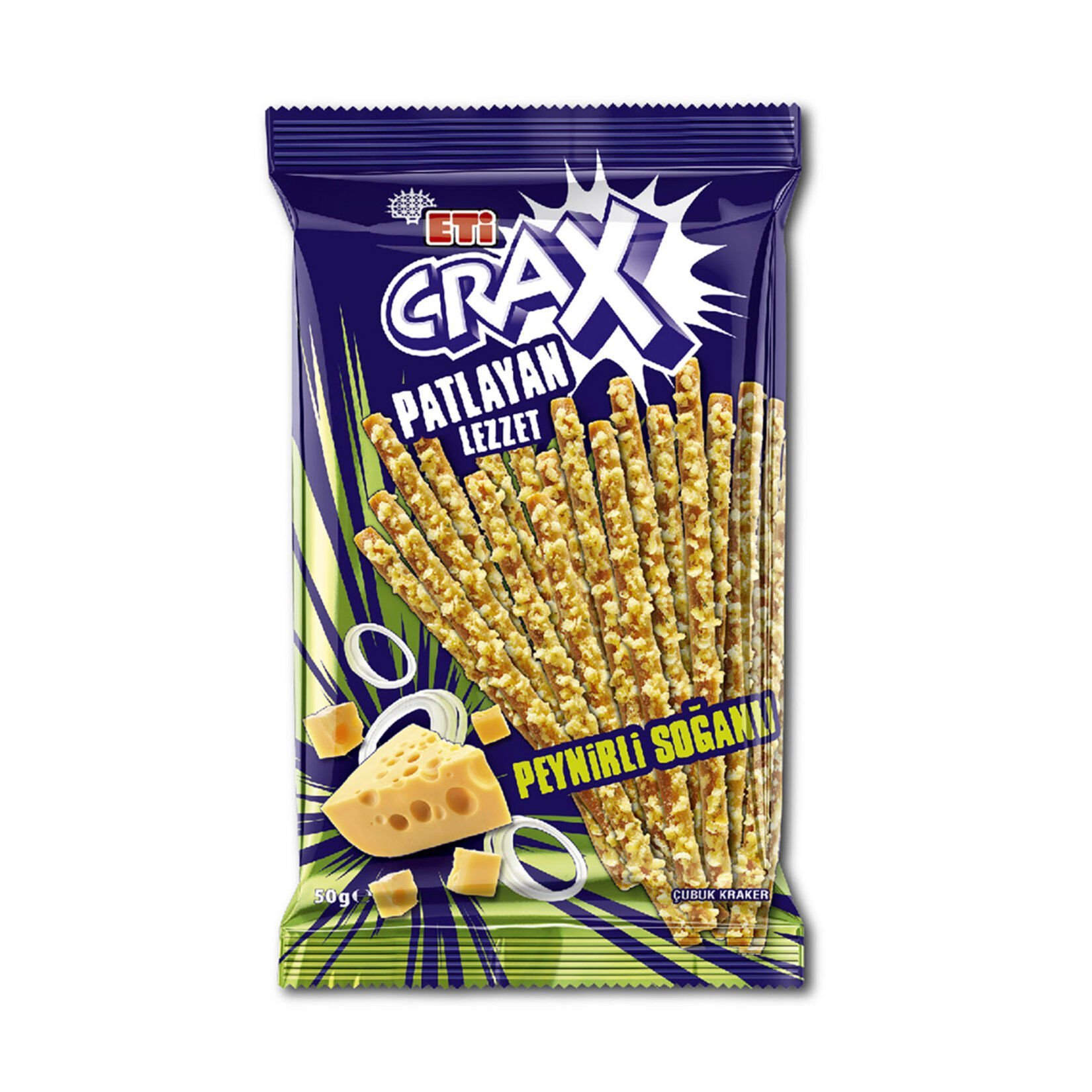 Eti Crax Patlayan Lezzet Peynirli Soğanlı 50gr