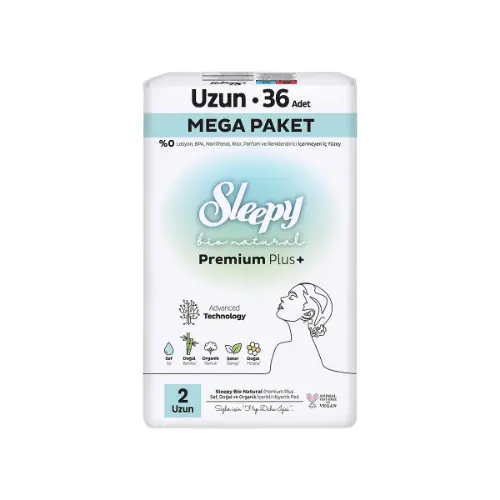 Sleepy Bio Natural Mega Uzun 36 lı