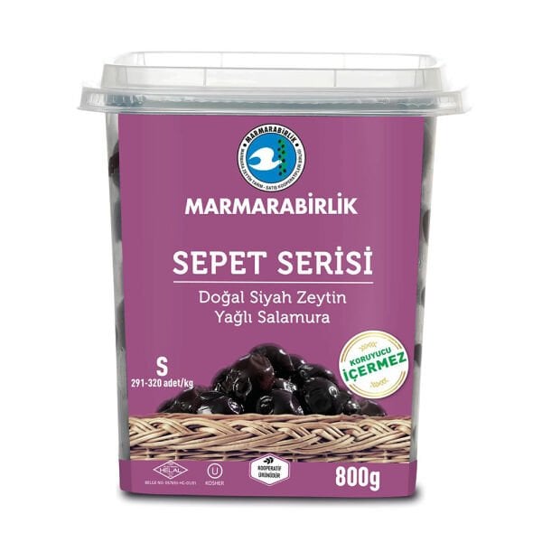 Marmara Birlik Zeytin Sepet Serisi Hususi S 800gr