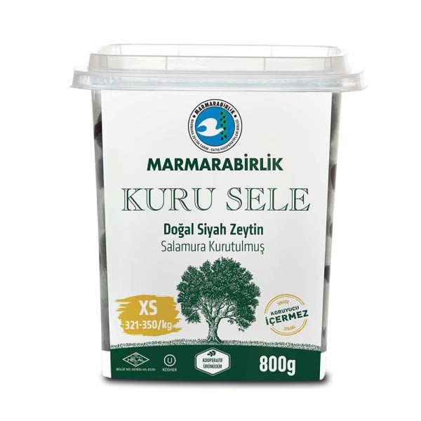 Marmara Birlik Zeytin Kuru Sele XS 800gr