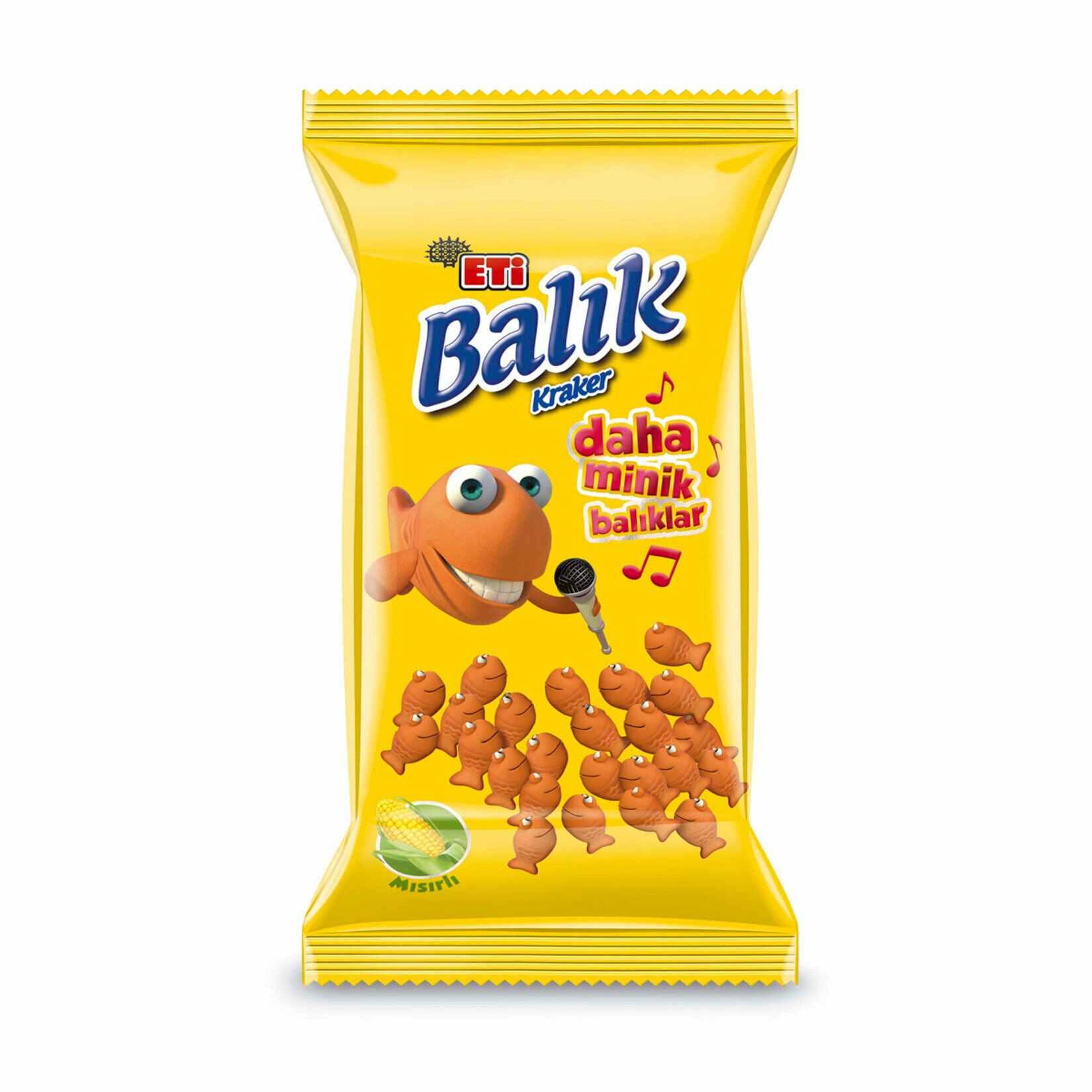 Eti Balık Kraker Mısırlı 70gr